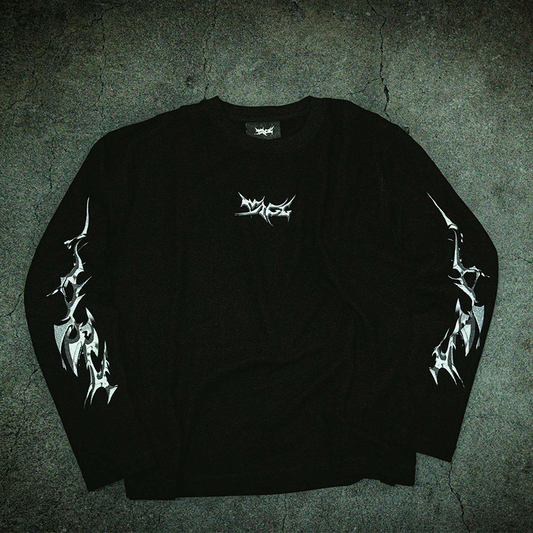 Bladed Waffle Knit (Black)