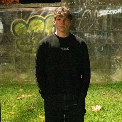 Bladed Waffle Knit (Black)
